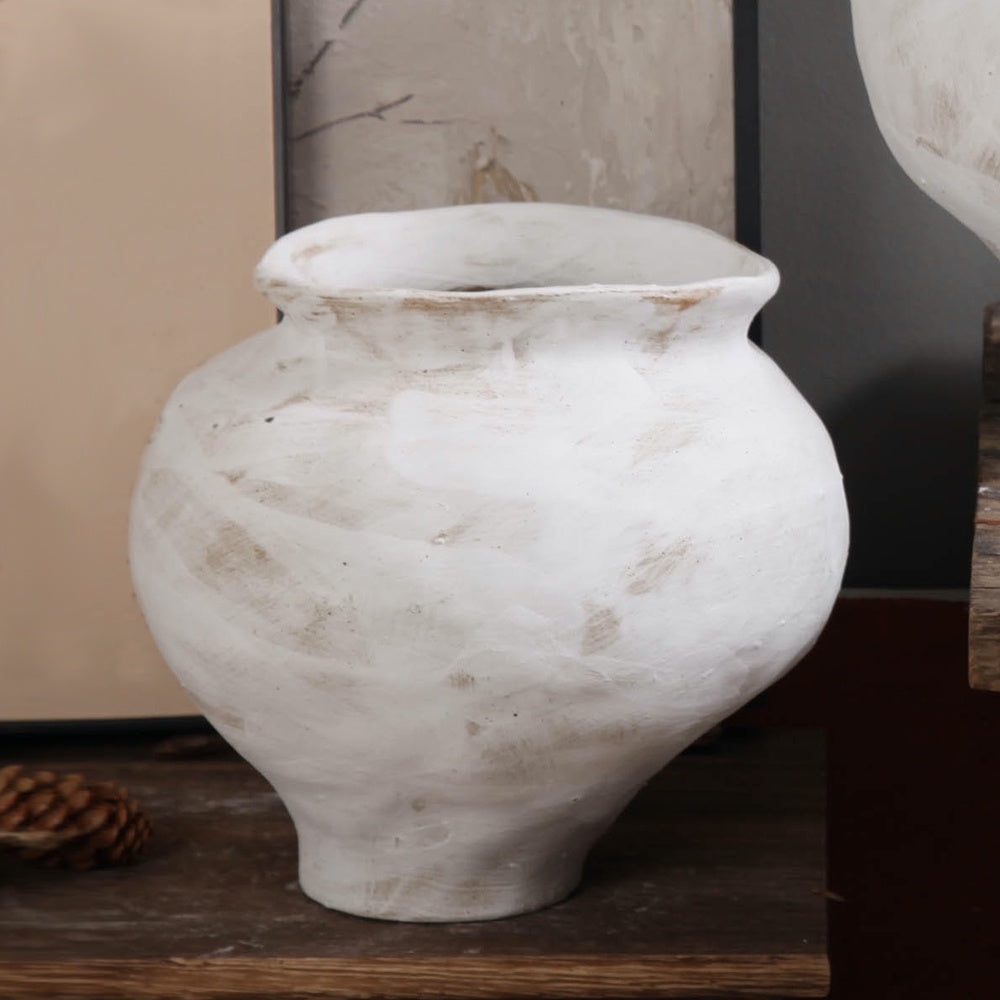 Antique Finish Irregular Vase - Medium 698669