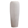 White Ceramic Distressed Floor Vase 698955