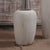 White Ceramic Distressed Vase 698957