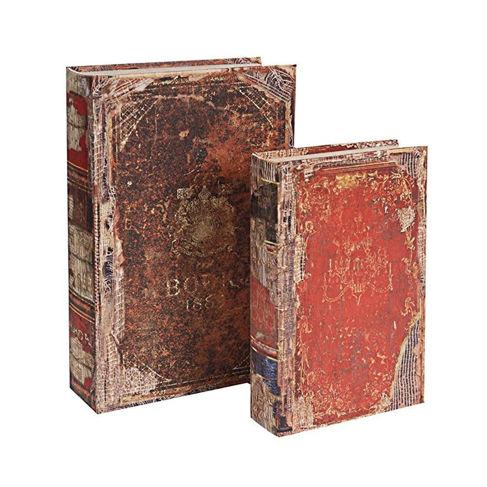 Set of 2 Book Boxes - A 36495-A