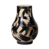 Black & Beige Ceramic Vase - Large 603601