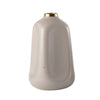 Beige Ceramic Bud Vase with Metal Glaze - Medium HPJSY0024J1