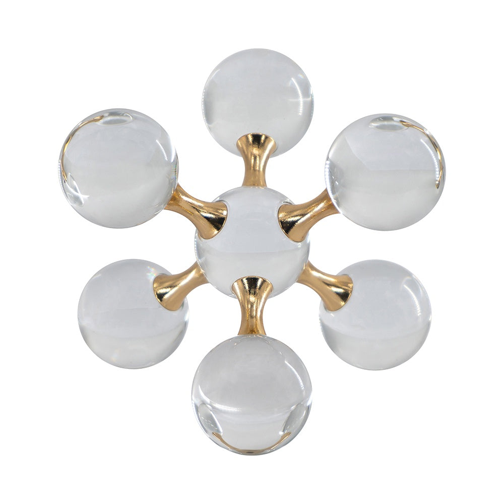 Glass & Iron Decorative Object - Large 70365-SA