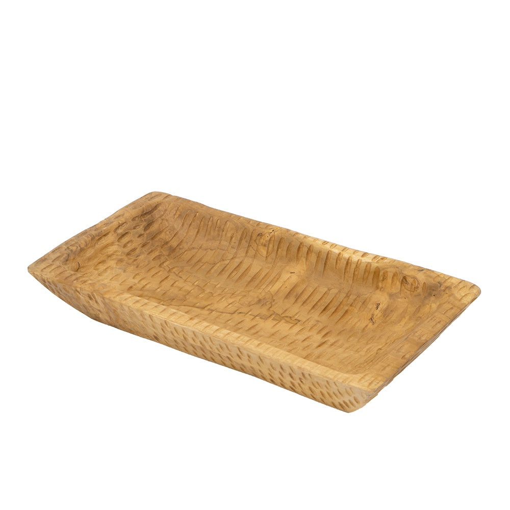 Long Rectangular Teak Tray 70633