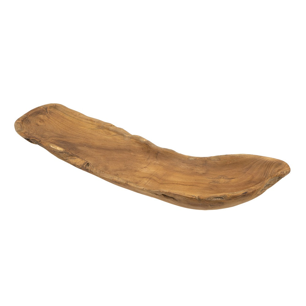 Teak Wooden Tray - Long 70657