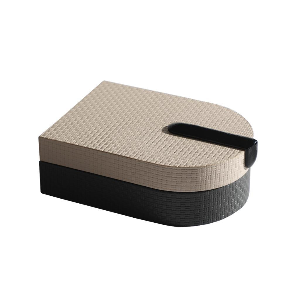 Beige & Grey Curved Box - Large DX200671AL