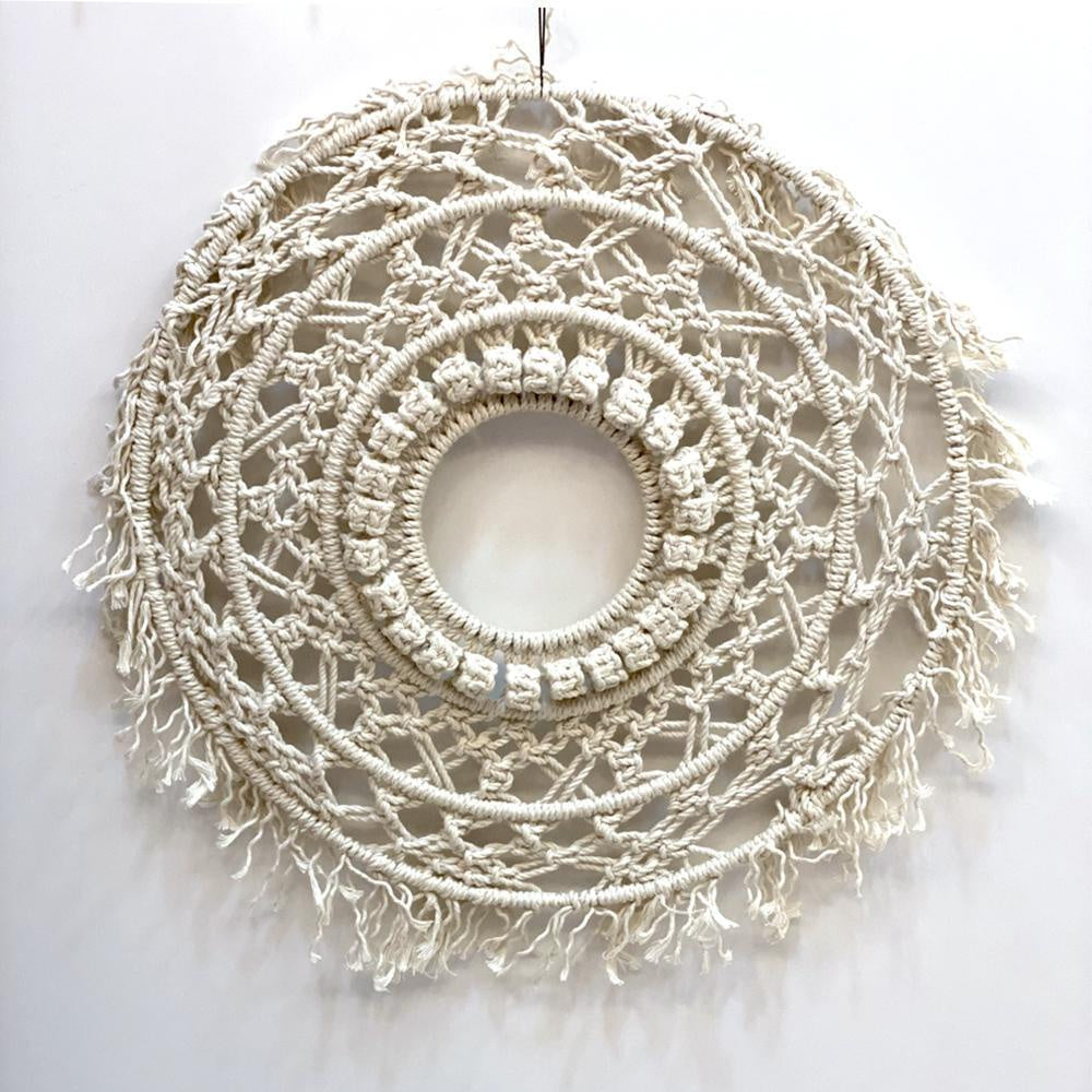Round Macrame Wall Hanging