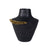 Black Ceramic Wide Vase with Gold Spikes - Medium HPDD3672BJ2