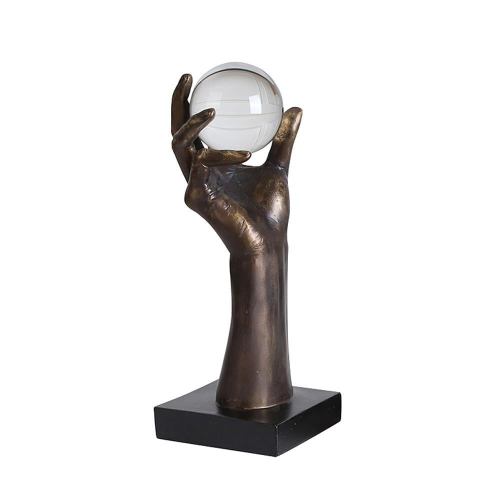 Hand Sculpture with Crystal Ball - A FA-SZ2003A