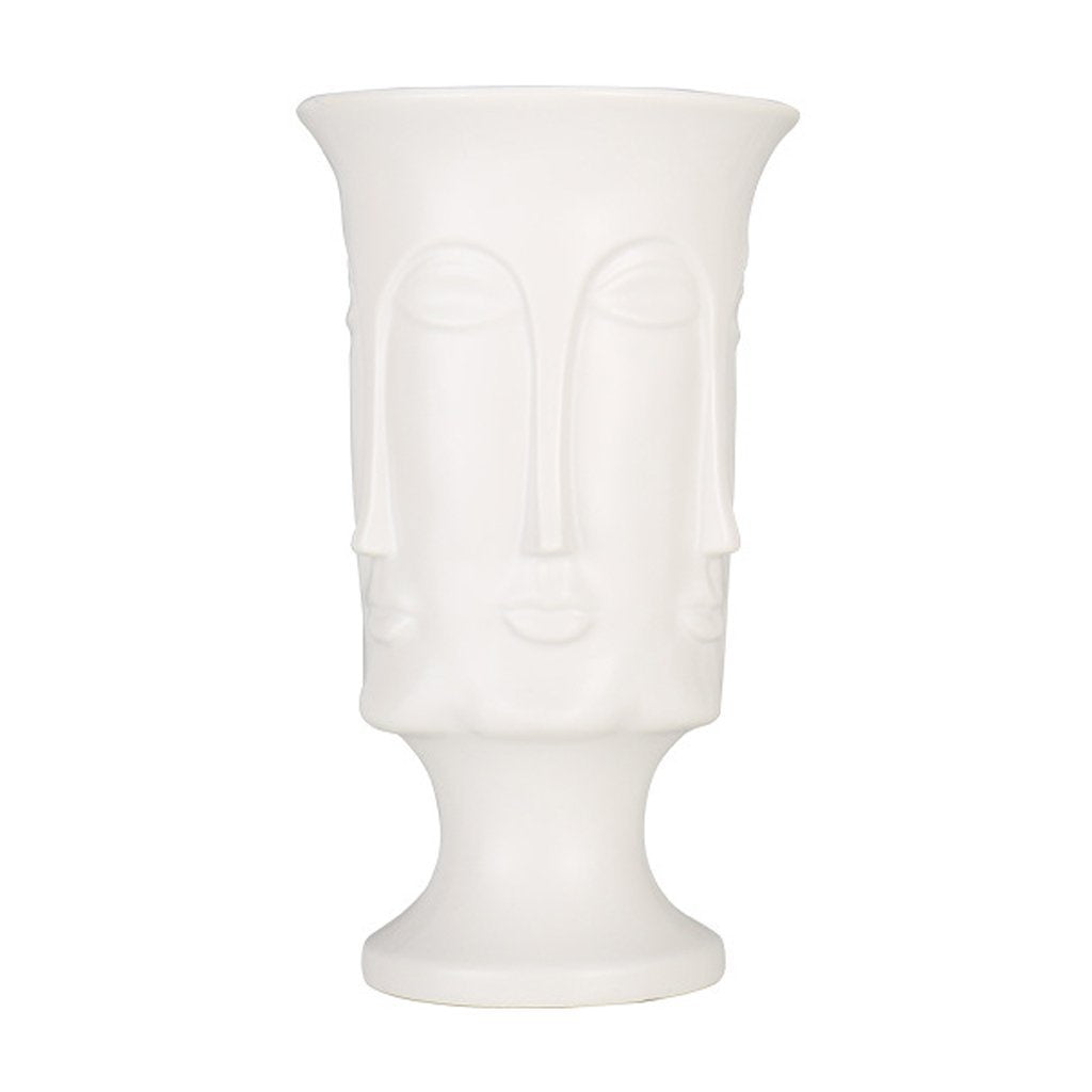 Muse Ceramic Urn - White SS069-W