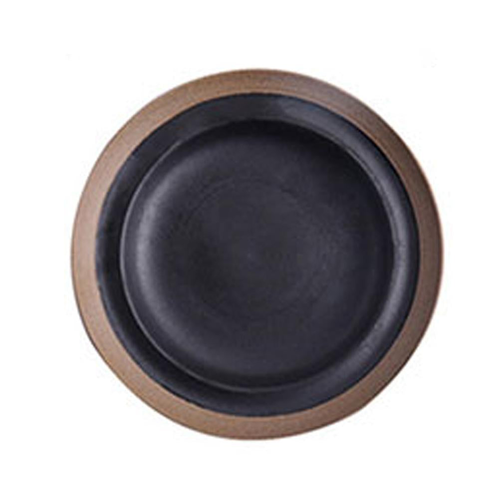 Zane Appetizer Plate - BlackZane Appetizer Plate - Black TB0060-BL-DP2