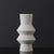 White Textured Ceramic Vase 277