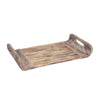 Rattan & Wood Basket - Large CF19316