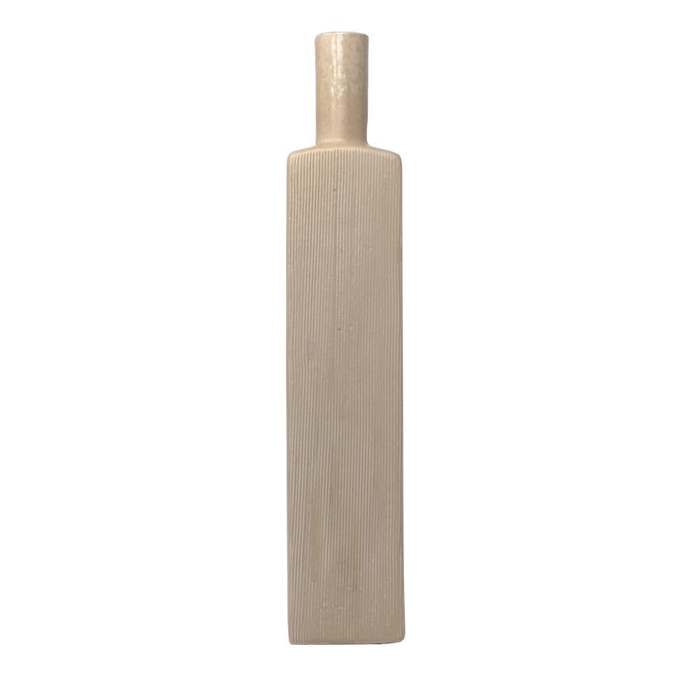 Beige Ceramic Vase - E 605734