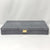 Grey Decorative Box with Shagreen Finish and Gold Detail - Large FB-PG1902A