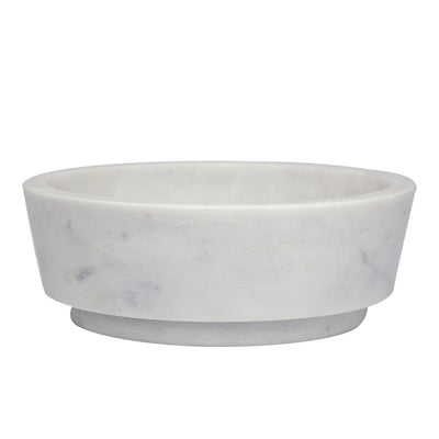 White Marble Bowl - Large 78021-DS