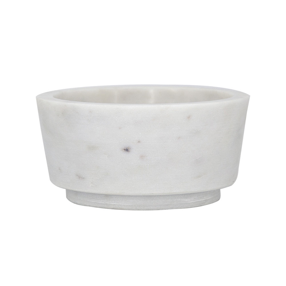 White Marble Bowl - Small 78022-DS