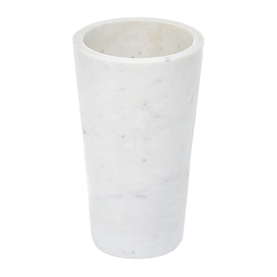 White Marble Vase + Candleholder 78023-DS