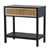 Rory End Table/Nightstand - Black/Natural 78430-BLAC - On Sale