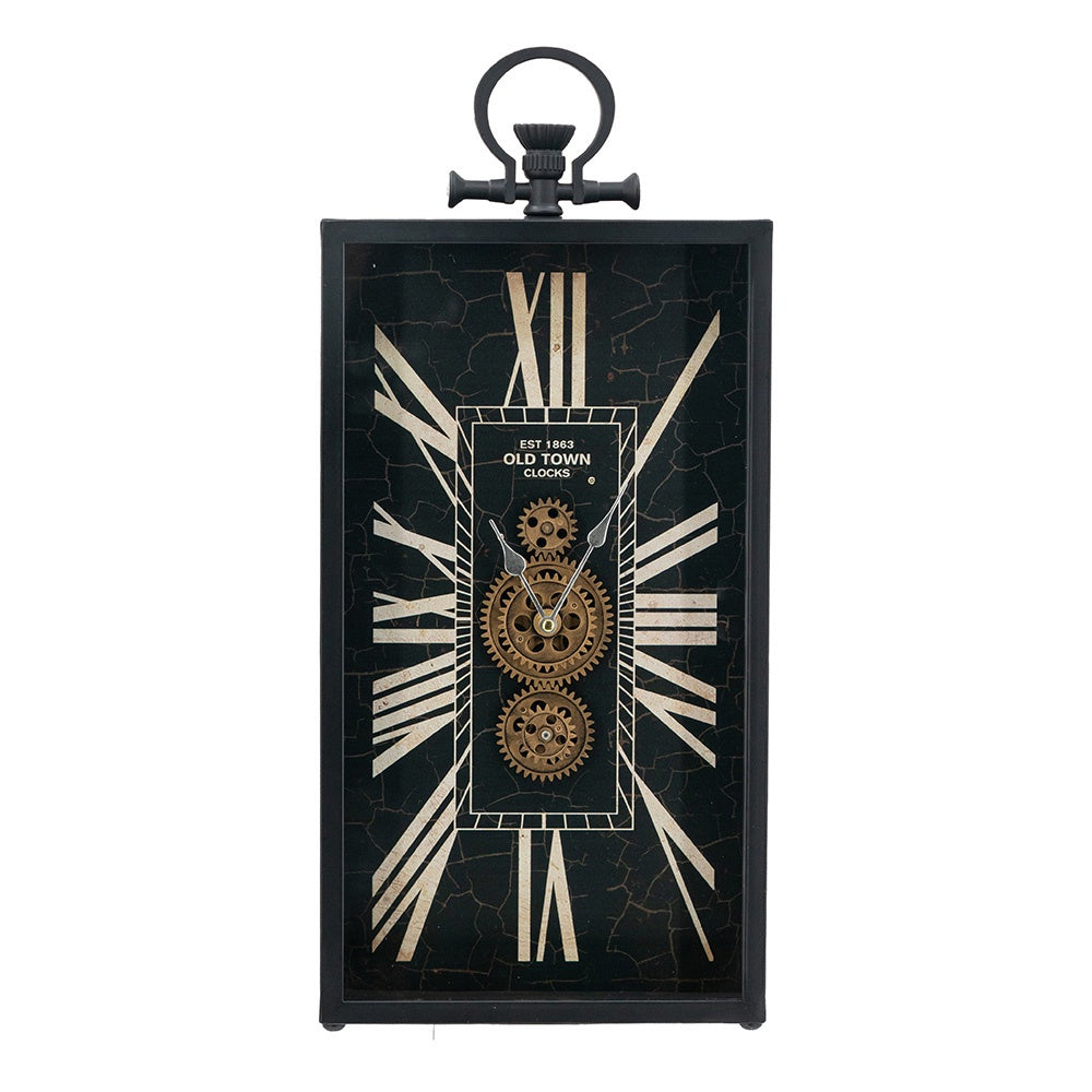 Gears Table Clock 78664-DS