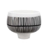 Black & White Ceramic Planter - Medium HPYG0315W2