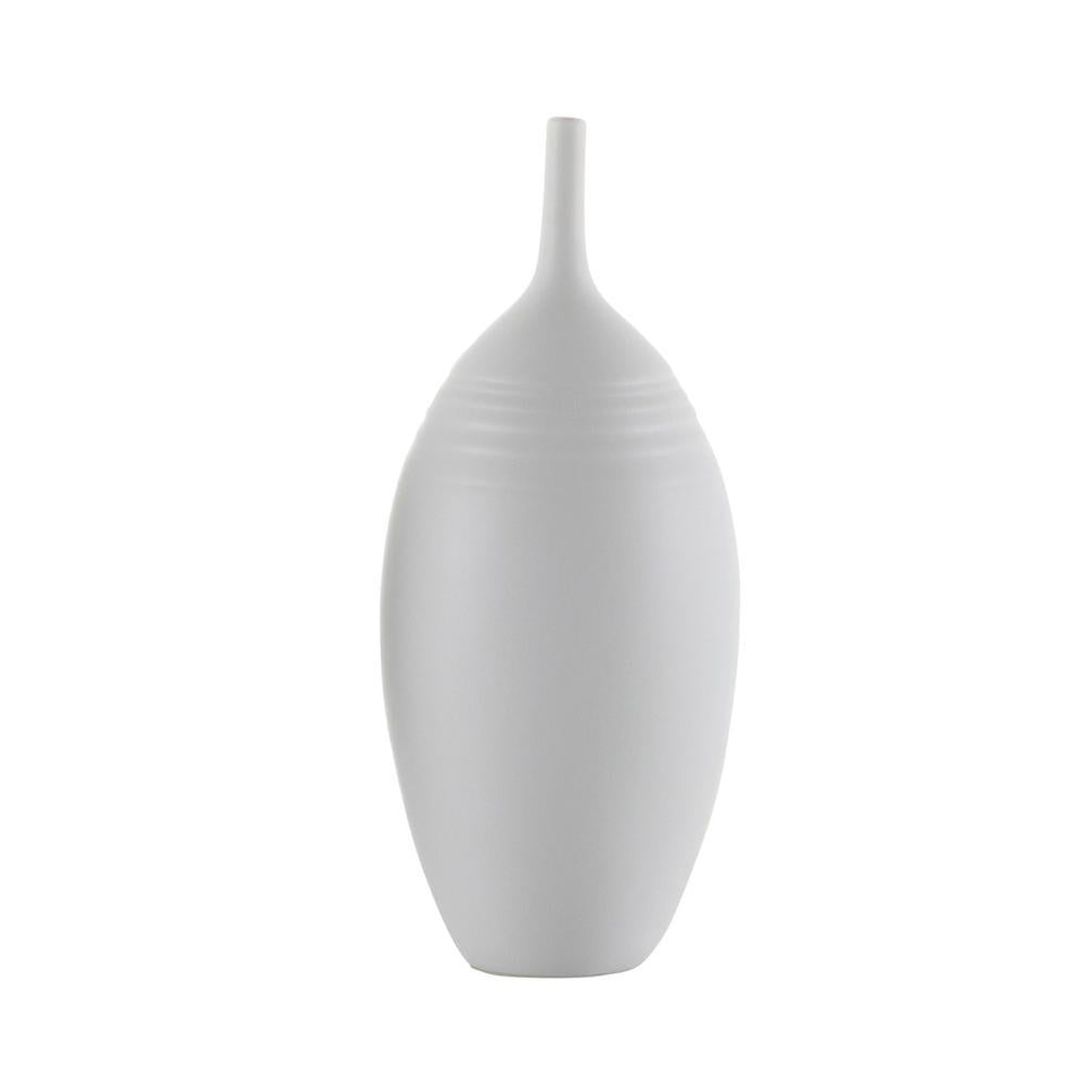 Pale Grey Ceramic Vase HPYG0287W2