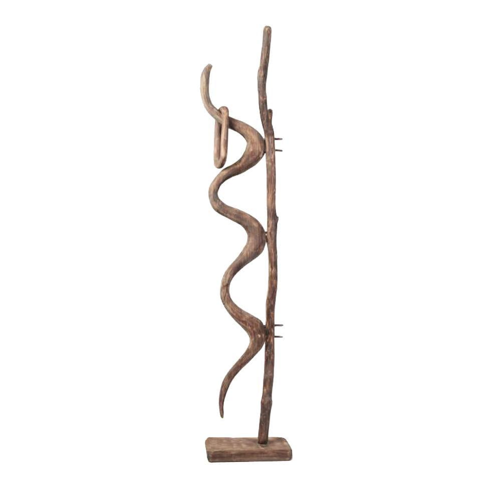 Wooden Floor Standing Sculpture - A CF18747A