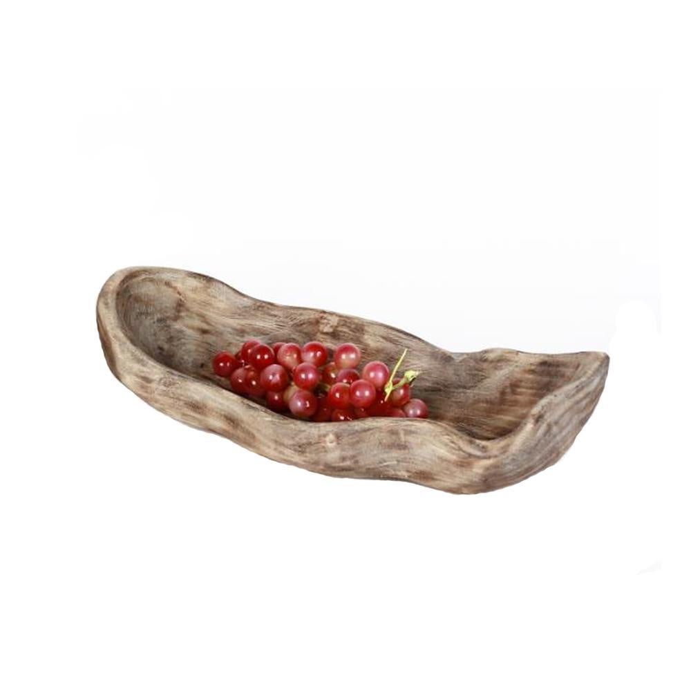 Long Wooden Bowl - Medium CF18579B