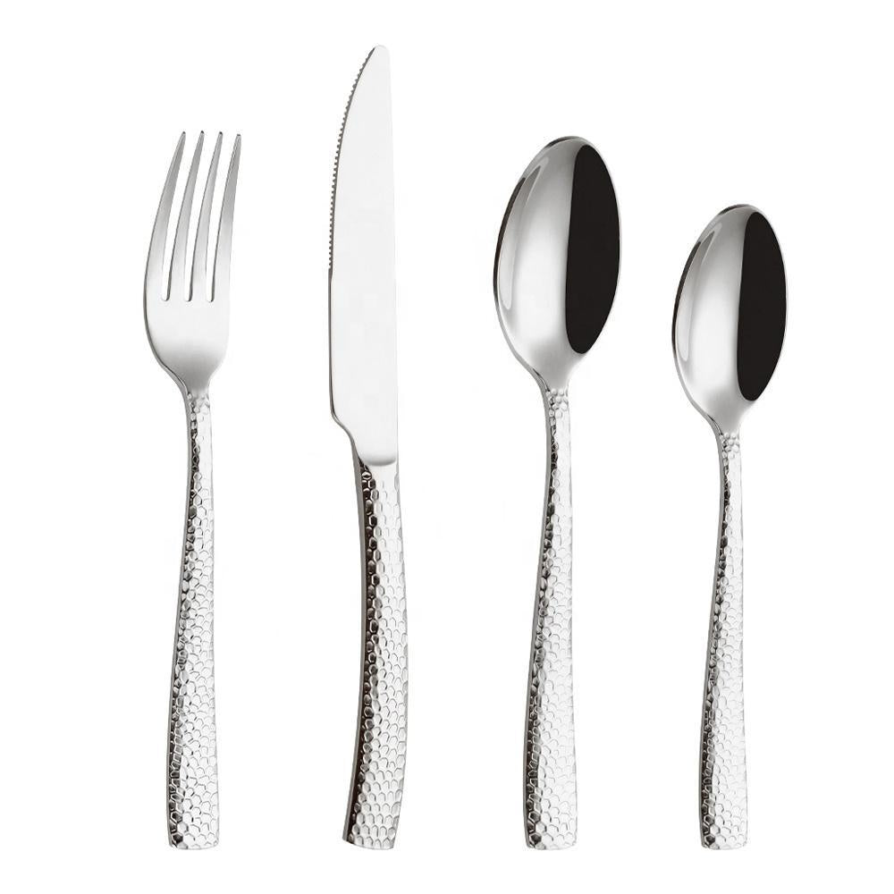 Ripple 4-Piece Flatware Set - Silver TD-4501B-S