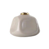 Beige Ceramic Bud Vase with Metal Glaze - Small HPJSY0025J2