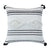 Black & White Tufted Woven Cushion with TasselsRB013 وسادة