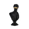 Black & Gold Resin Athena Bust 8000-106-B