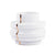 White Ceramic Vase with Gold Stripe - Wide 606066