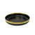 Milan Deep Plate Small - Black المطبخ وتناول الطعام