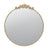 Antique Gold Round Mirror - Large 82191-GOLD-DS