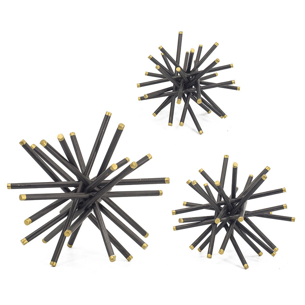 Set of 3 Sputnik Décor 82252-DS