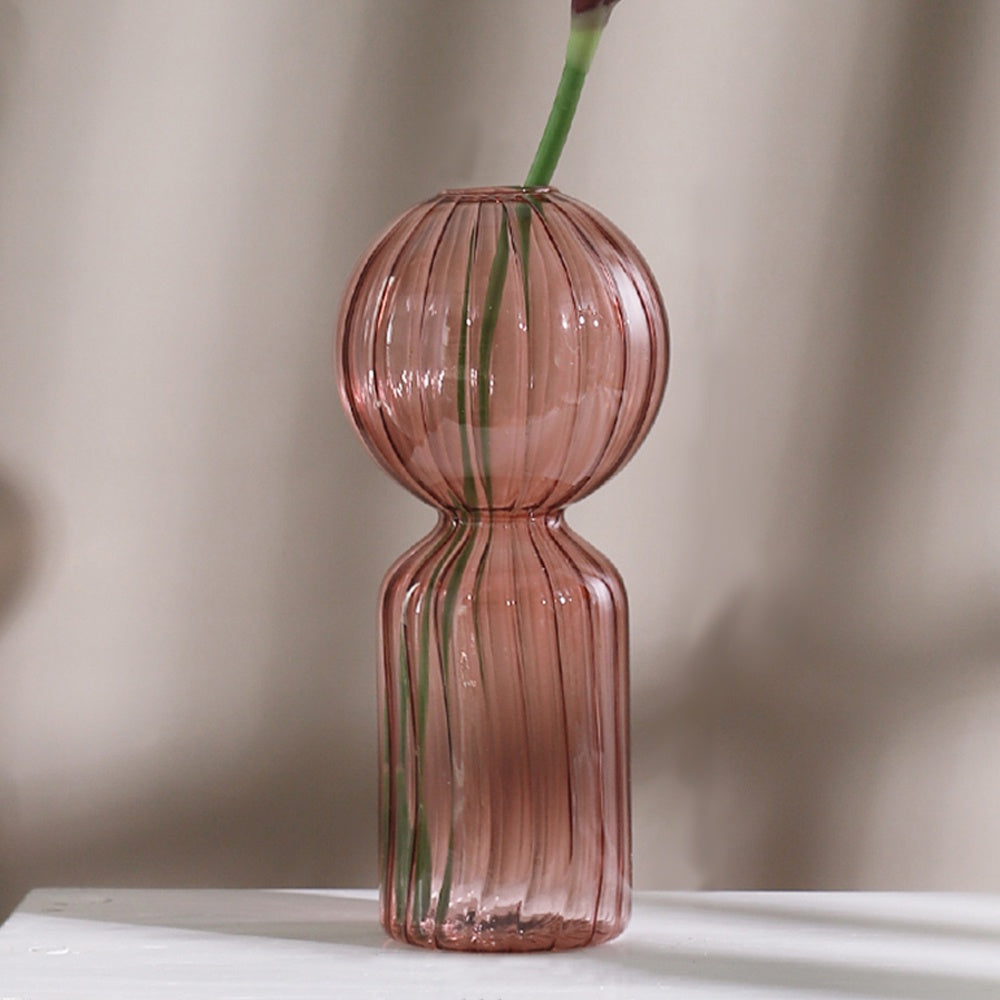 Dusty Pink Glass Vase LT587-P