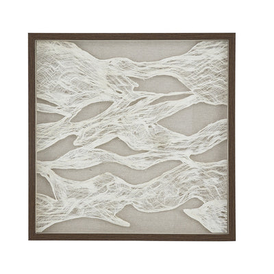Framed Square Rice Paper Wall Art 82806