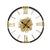 Iron Wall Clock with Gear Detail 83619-DS