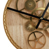 Iron & Wood Wall Clock 83622-DS