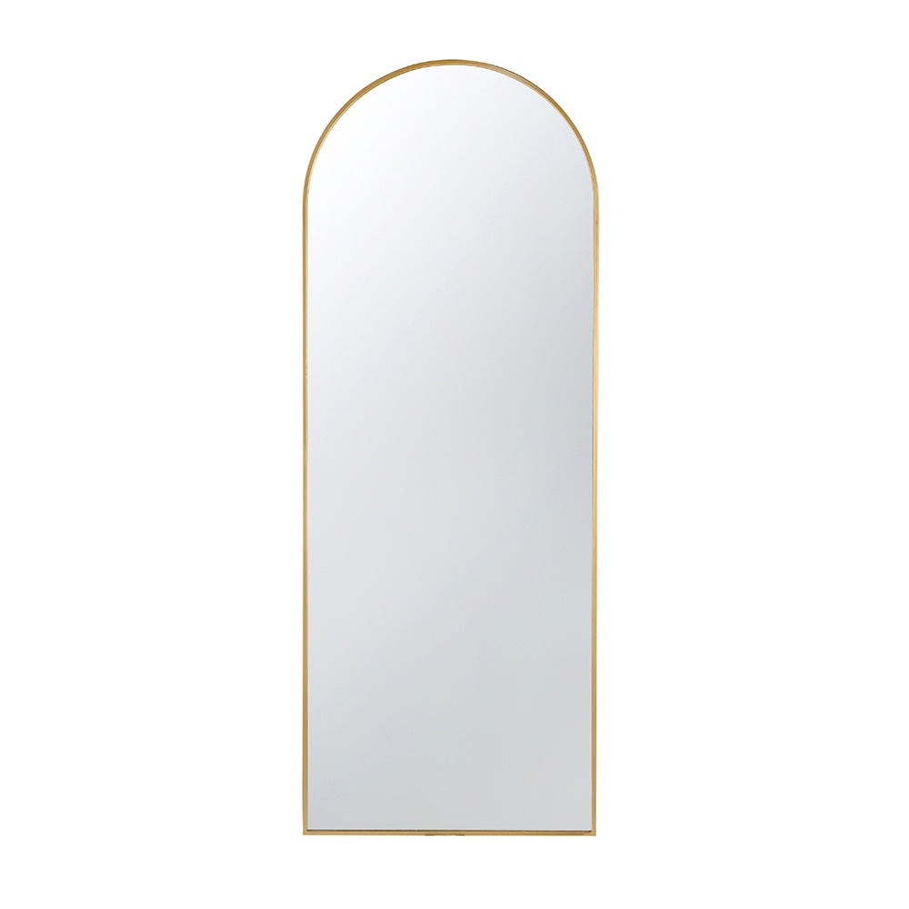 Gold Iron Arch Floor Mirror 83634-GOLD