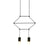 Sven 2-Light Pendant P1035-2