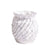 White Textured Porcelain Vase - Medium 608755