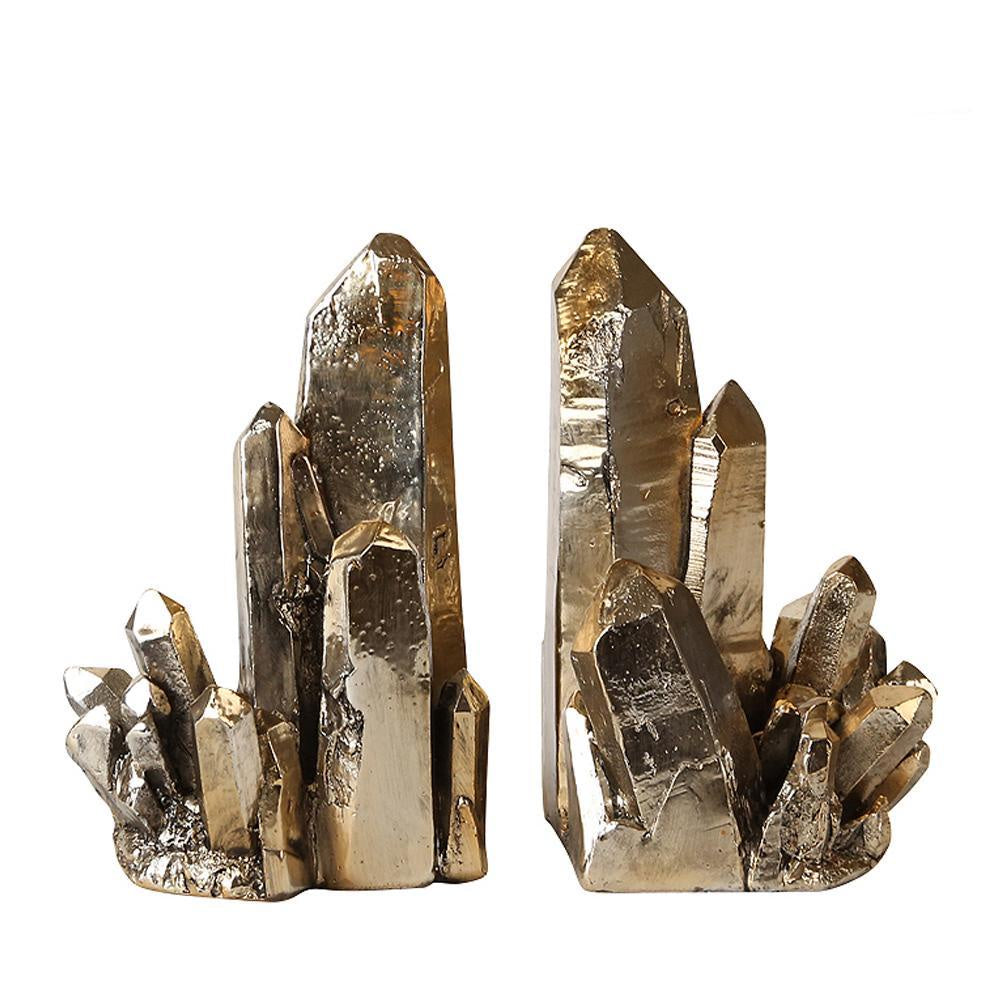 Gold Resin Bookends FA-SZ2001