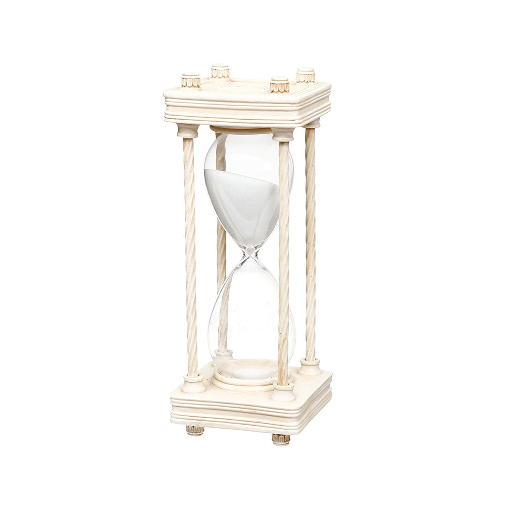 Beige Resin Hourglass - Large w8000-586