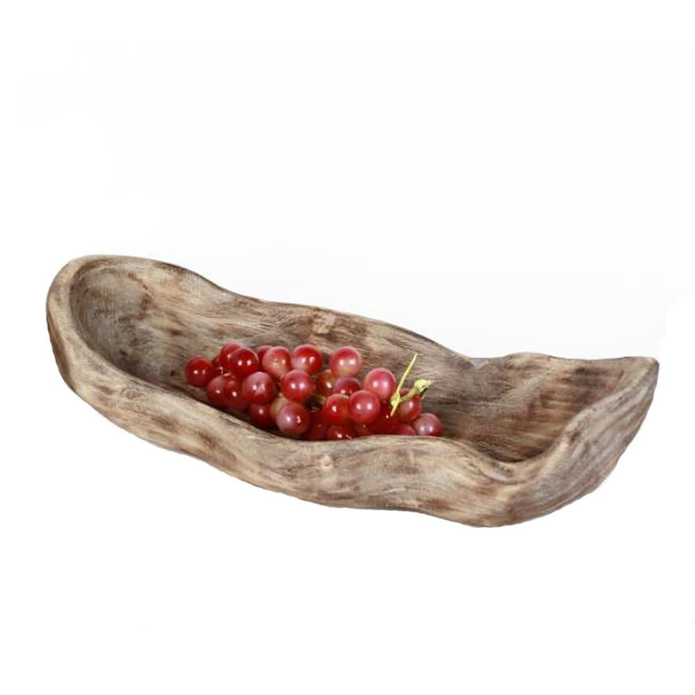 Long Wooden Bowl - Large CF18579A