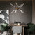 Criss-Cross Chandelier - Black HX-D8160-B