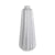 White Ruffled Ceramic Vase - Tall OMS01017150W