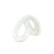 White Twisted Glass Sculpture - Medium FB-ZS2108B