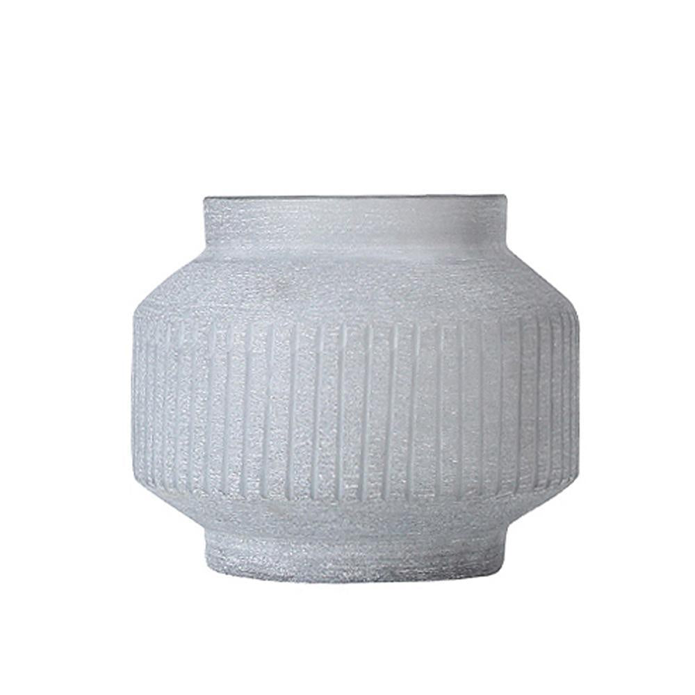 Matte Grey Glass Vase - C FB-ZS2006C